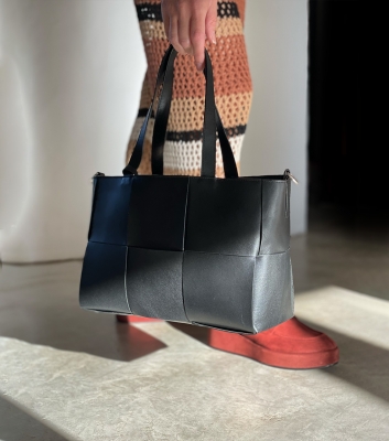 sac trenzado v092 noir