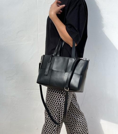 sac trenzado v092 noir