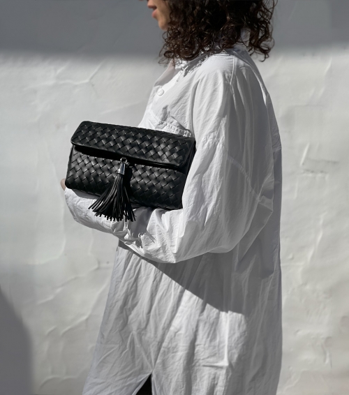 bag trenzado v052 black