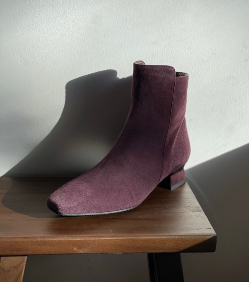 ankle boots 38462 purple