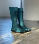 bottes natural 68742 turquoise
