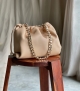 bolso piuma napa v115-7 arena beige