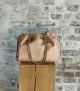 bolso piuma napa v115-7 arena beige