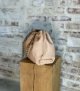 bolso piuma napa v115-7 arena beige