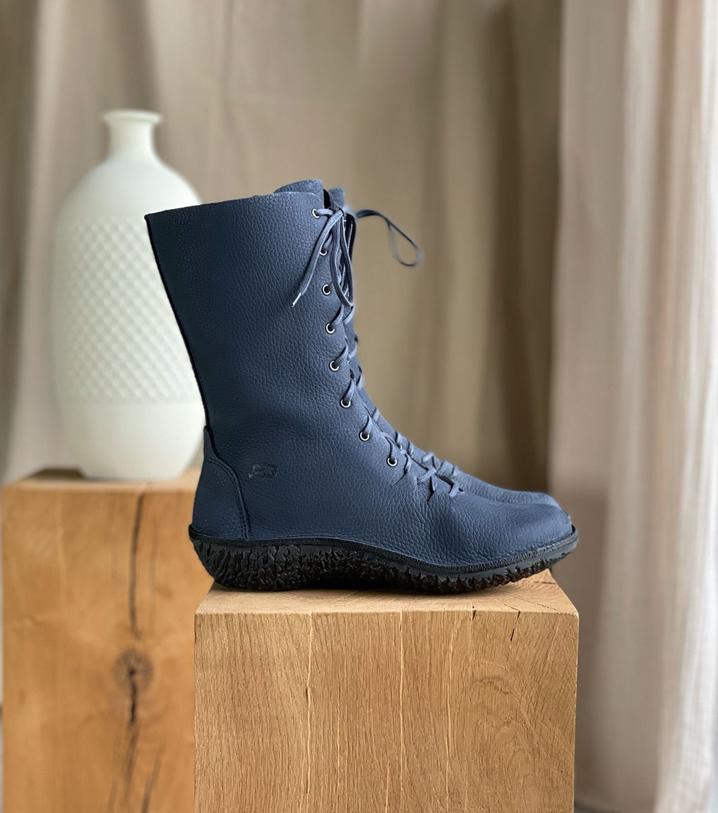 lace-up boots fusion 37820 blue