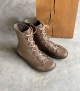 lace-up boots natural 68945 beige