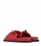 flat mules synergy f red