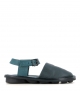 closed-toe sandals value f petrol