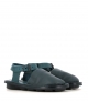 closed-toe sandals value f petrol