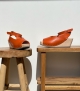 sandalias de madera orinoco f naranja