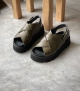 sandals 5224 carciofo khaki
