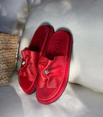 mules planos synergy f rojo
