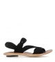 sandalias buds negro