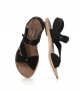 sandalias buds negro