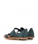 sandals lockdown teal blue