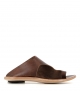 barefoot sandals mud brown