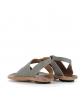 sandales barefoot pallas vert sauge