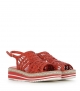 sandales milan 9786 mandarina rouge