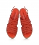 sandales milan 9786 mandarina rouge