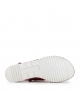 sandales milan 9786 mandarina rouge