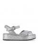 sandales forli 9807 silver argent