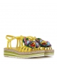 sandals milan 9785 lemon flowers