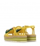 sandalias milan 9785 lemon flores