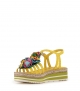 sandals milan 9785 lemon flowers
