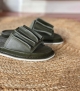 flat mules slate f khaki