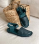 closed-toe sandals value f petrol