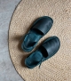 closed-toe sandals value f petrol