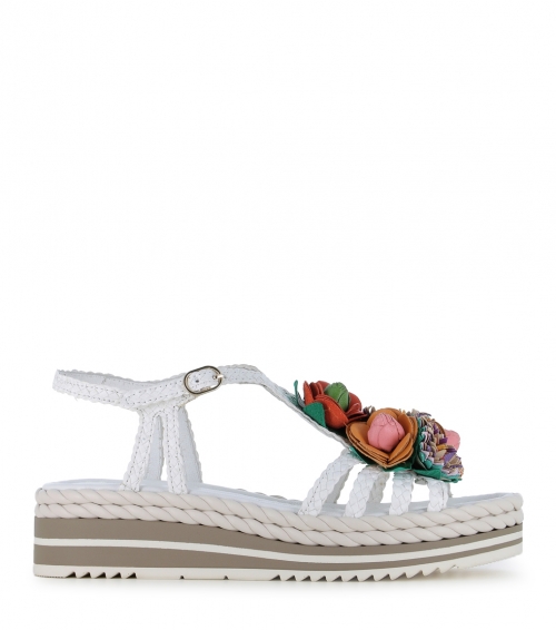 sandalias milan 9785 milk flora