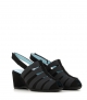 sandales compensees caletta noir