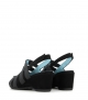 wedge sandals caletta black