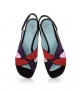 sandals pata violet red