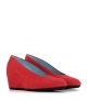 ballerines dacio rouge