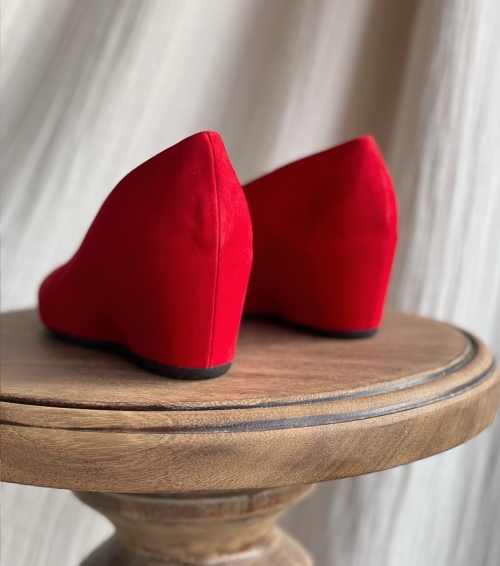 ballerines dacio rouge