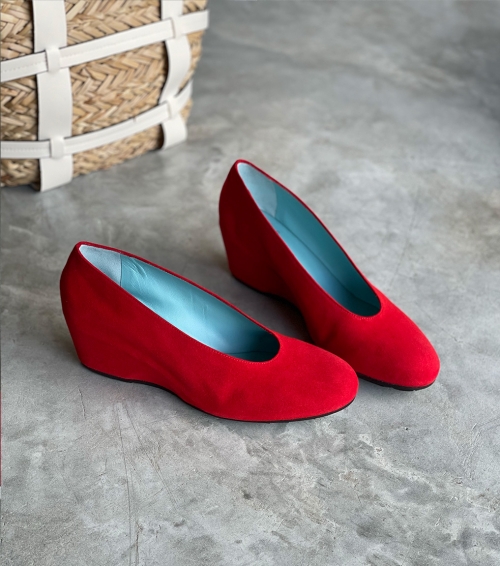 ballerines dacio rouge