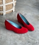ballerines dacio rouge