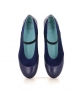 ballerines good bleu cobalt