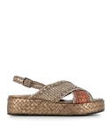 sandalias forli 10732 oassi bronce