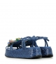 sandales maui 10832 jeans fleurs