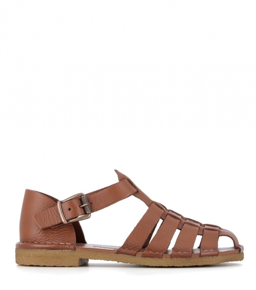 sandales fisherman san 18 tan camel