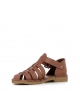 sandales fisherman san 18 tan camel
