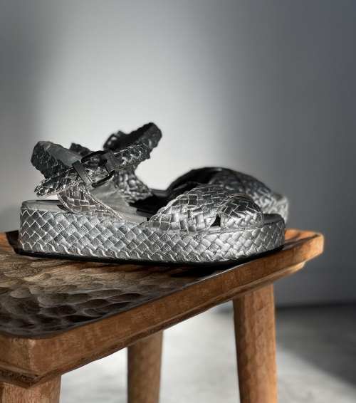 sandals forli 9807 silver