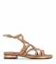 sandalias diana 10763 rame oro cobre