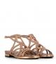 sandalias diana 10763 rame oro cobre