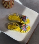 sandalias milan 9785 lemon flores