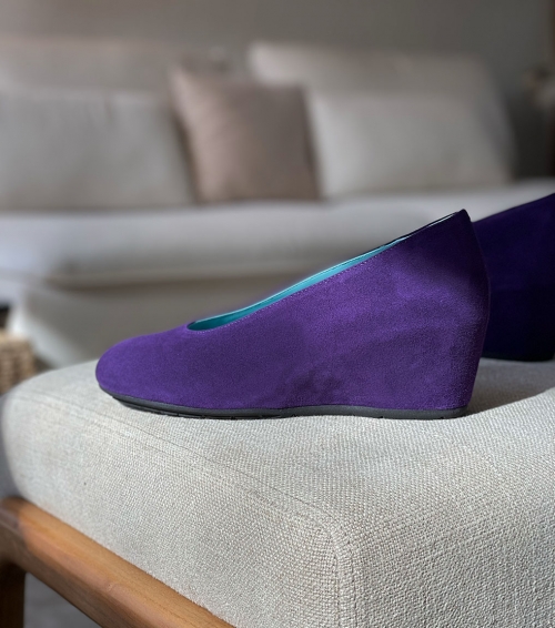 ballerines dacio violet