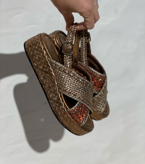 sandalias forli 10732 oassi bronce